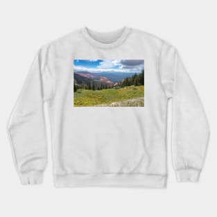 Park Road View - Cedar Breaks - Utah Crewneck Sweatshirt